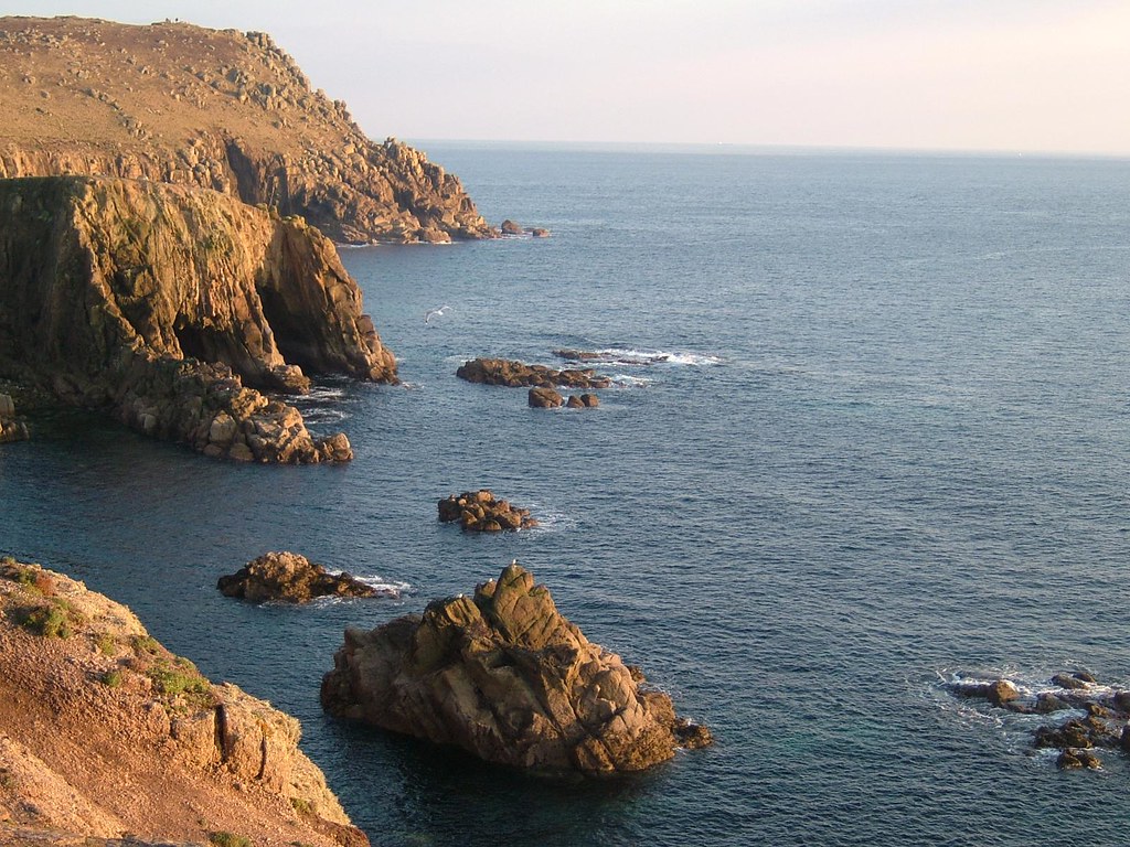 Sunset view from the clifftop dining terrace of Kalpazankaya